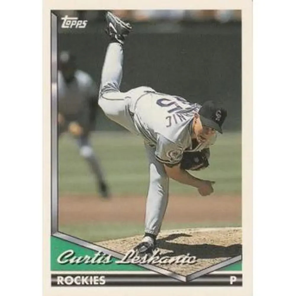 1994 Topps Curtis Leskanic # 191 Colorado Rockies